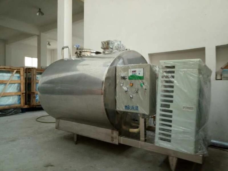 Stainless Steel Milk Cooling Chiling Storage Fermentation Tank for Factory