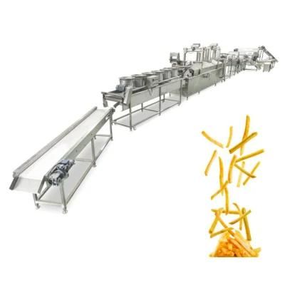 High Quality French Fries Production Line Potato Chips Making Machine