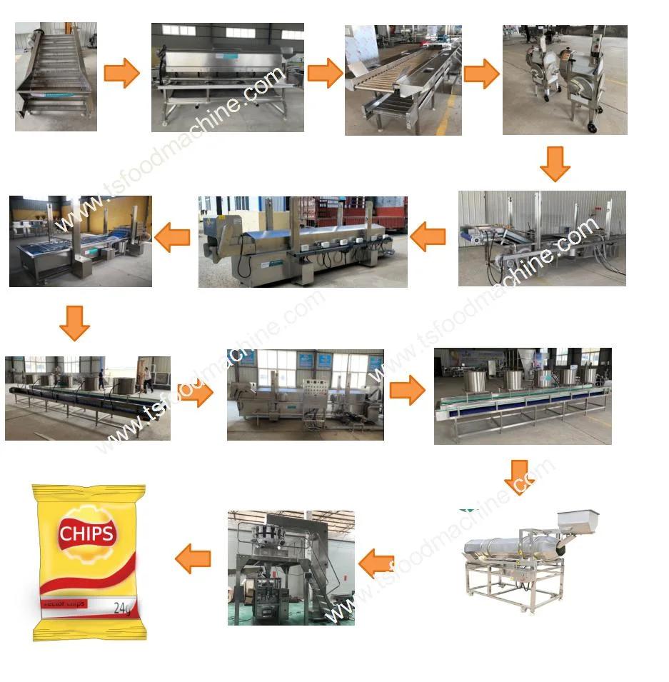 Snacks Food Frying Line Snack Pellets Production Line