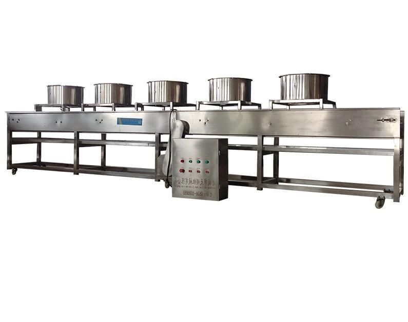 Artichoke Washing Blanching Cooling Machine Artichoke Processing Machine