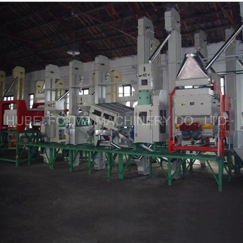 30-40t/Day Combined Rice Processing Line