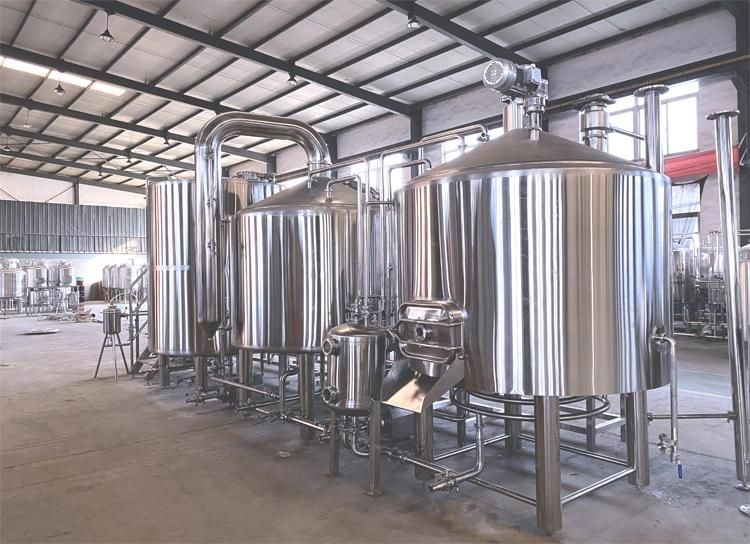 Micro Beer Brewery Equipment 1000L 2000L 3000L SUS 304 Professional Brewing Machine