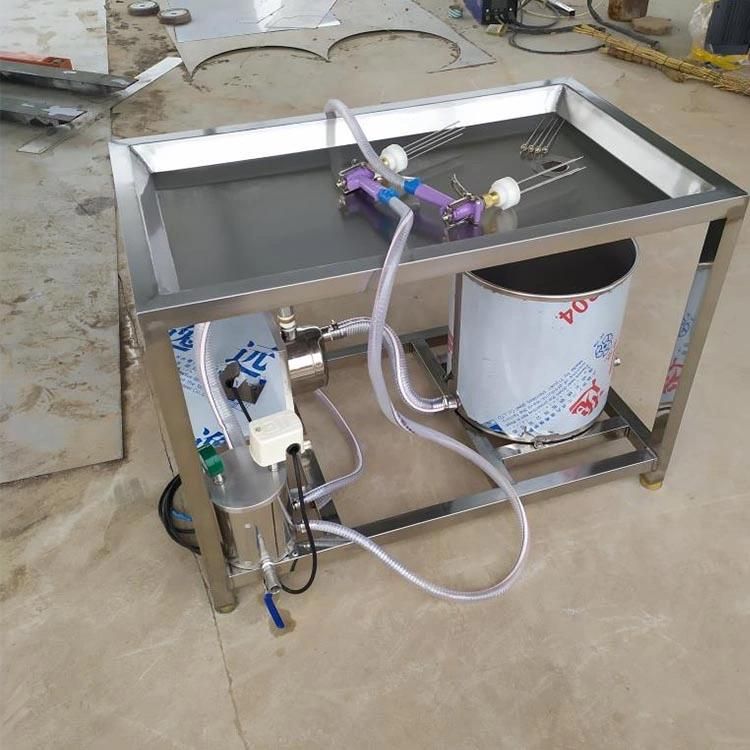 Professional Factory Supply Manual Chicken Meat Brine Injector Machine / Fish Marinade Injection Machine