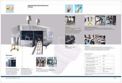 Flexible Fully Automatic Tart Shell Production Line of 55 Baking Plates (9m long)