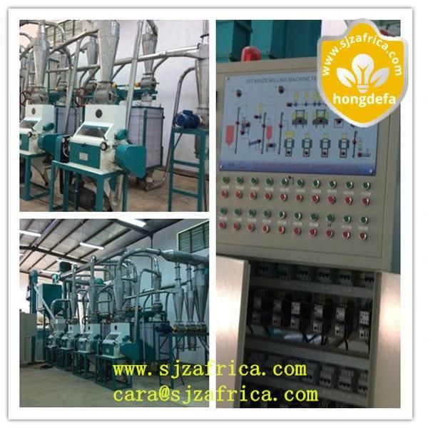 Corn Mill Maize Flour Milling Machine