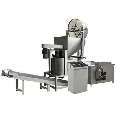 Efficient 2D/3D Fried Flour Bugles Machine Fried Chips Process Line