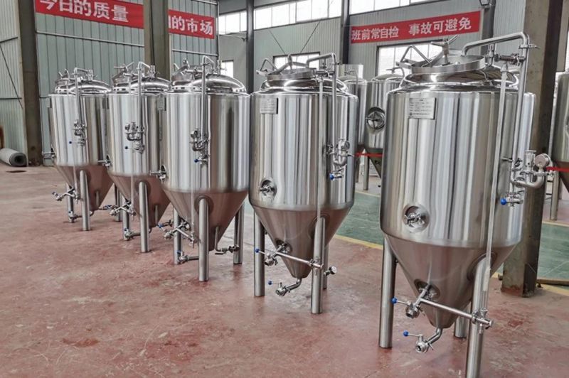 7bbl 10bbl 15bbl Jacketed Cone Beer Fermenting Tanks