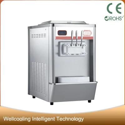 2+1 Mixed Flavor Soft Ice Cream Frozen Yogurt Machine Malaysia