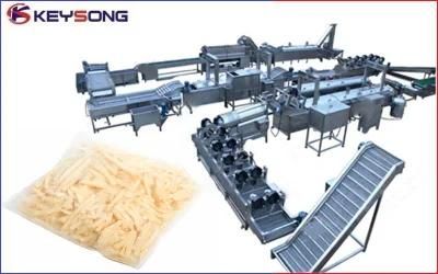 High Quality Frozen French Fries Line Frozen Vegetable Production Machine