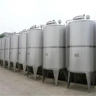 Insulated Jacketed Wall Heating Reaction Mixing Holding Tank with Stirrer