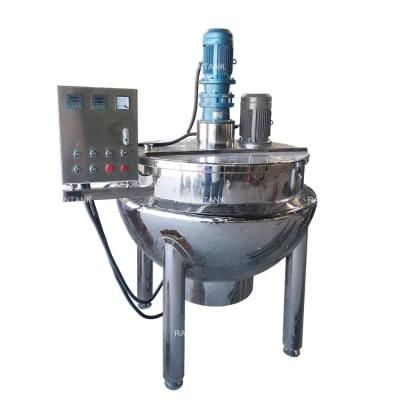 Industrial Steam Cooking Mixer Machine Jacketed Kettle with Stirrer