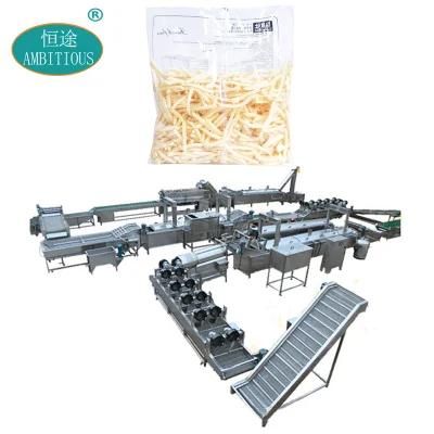 Potato Chips Processing Machinery and French Fries Making Machine