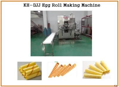 Kh-Djj Egg Roll / Wafer Stick Making Machine