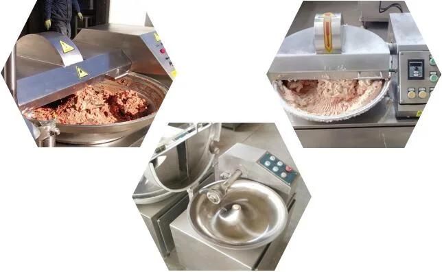 Meat Cutter Bowl Chopper Meat Sauce Sauc Meat Emulsifier Bowl Cutter