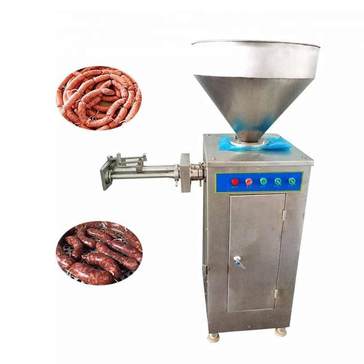 Pneumatic Quantitative Twist Sausage Enema Making Filling Filler Salami Maker Sausage Stuffer