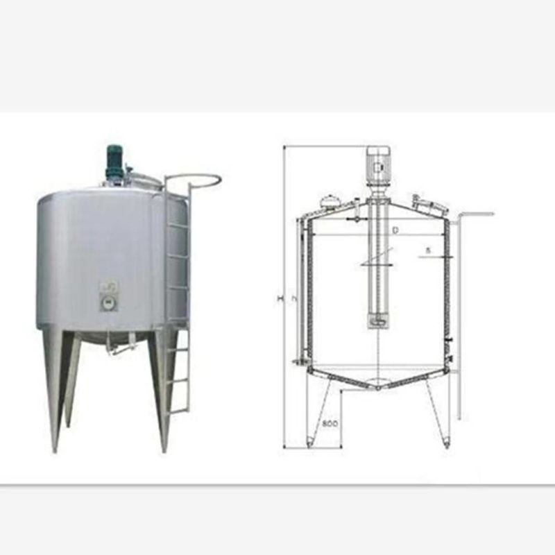 High-Speed Mixing Tank High Shear Emulsifying Machine