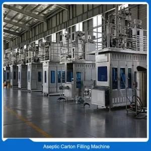 Automatic Aseptic Liquid Juice Carton Filling Machine