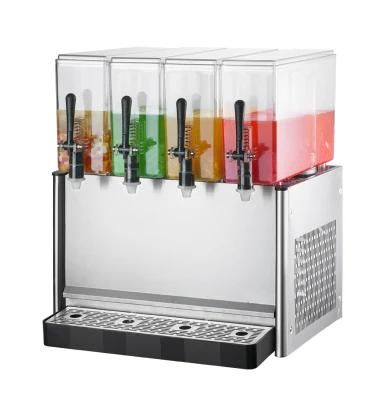 Quadruple Tanks Juice Dispenser Machine (YSP12X4)