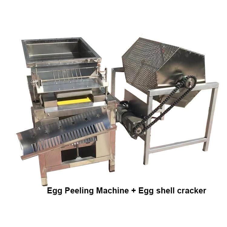 Automatic Stainless Steel Boiled Egg/Quail Egg Peeling Machine