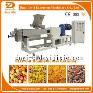 Twin Screw Core Filling Snacks Food Machinery