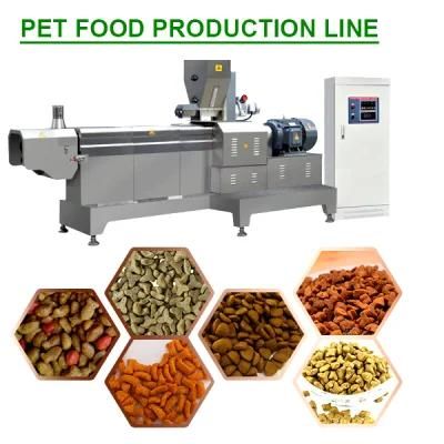 Automatic Machinery Pet Animal Food Fish Feed Pellet Making Extruder