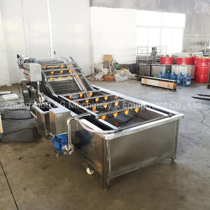 Commerical Vegetable Cleaning Bubble Washing Machine for Lettuce Tomato Carrot Cassava