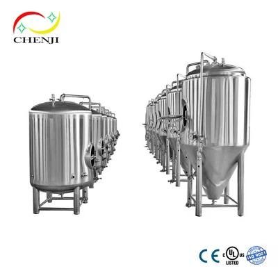 600L 5hl 5bbl Touch Screen Automatic/Digital Display Semi-Auto Controlling Beer Storage ...