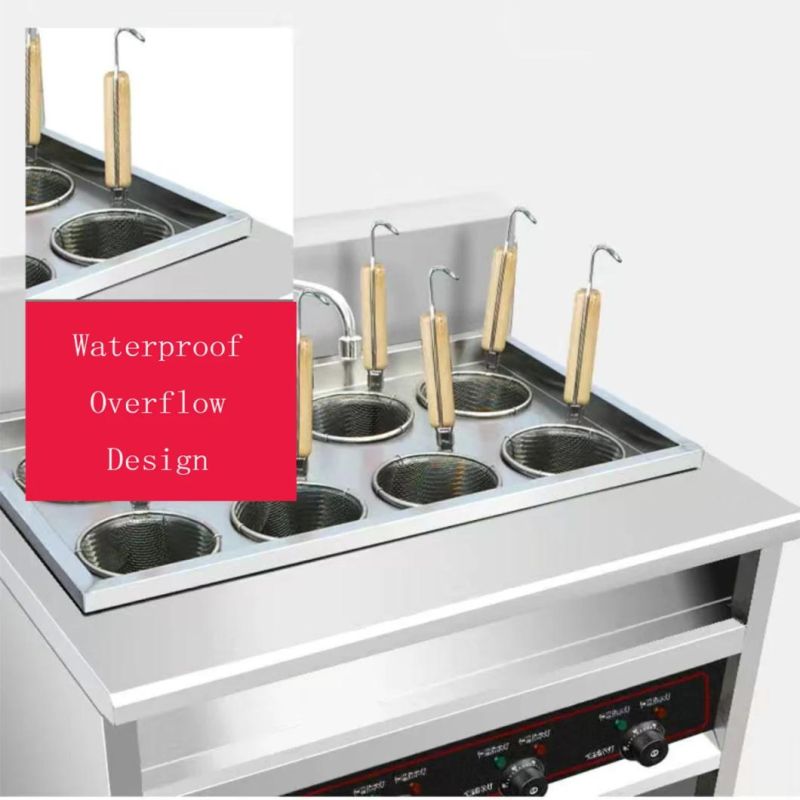 Electric Pasta Cooker with Cabinet for Restaurant & Catering Kitchen Equipment