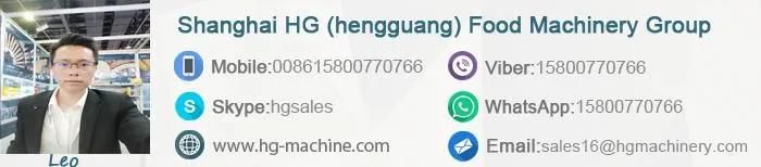 Hg Cheap Price High Automation 2 Lanes Wafer Stick Roll Chocolate Filling Egg Roll Making Machine Wafer Roll Machine with Packaging Machine