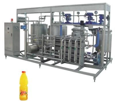 Fruit Tubular Uht High Temperature Beverage Uht Milk Sterilizing Machine