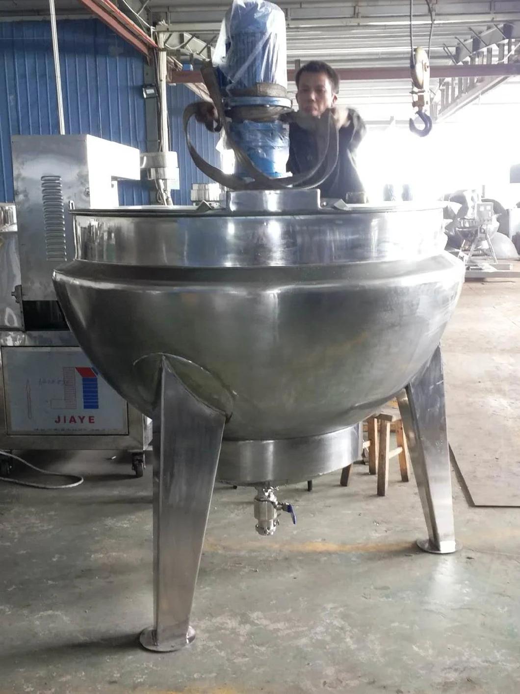 500L 1000L Sanitary Stainless Steel Jacketed Steam Kettle Price