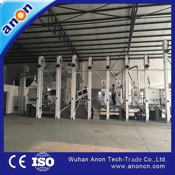 Anon Factory Price Small Scale Rice Milling Machine