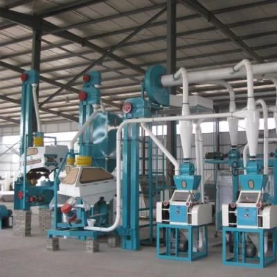 Maize Flour Milling Machinery 10 Tonne Capicitor Maize Flour Machine