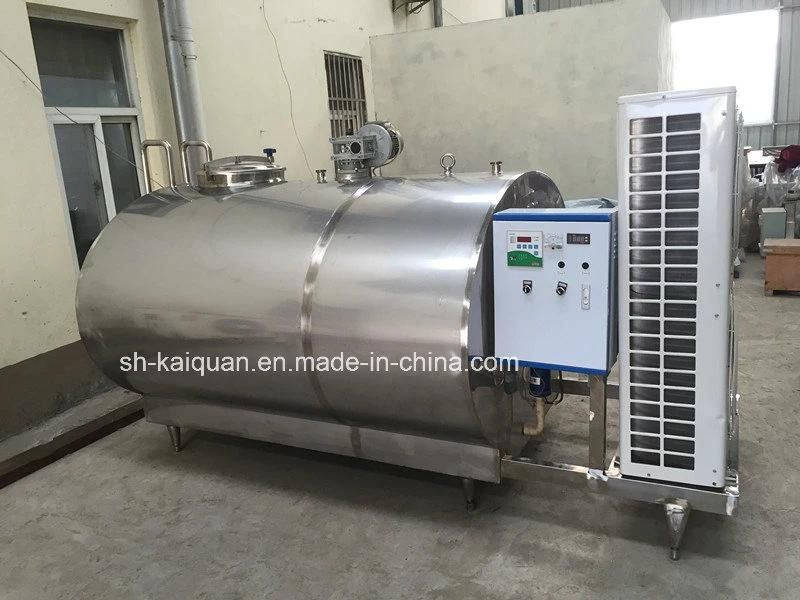 Stainless Steel 1000 Liter Milk Cooling Receiving Storage Tanks