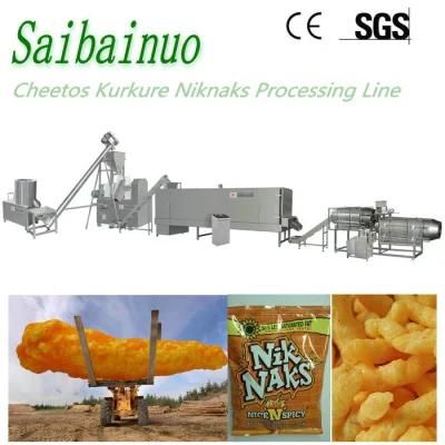 Fried Snacks Kurkure Cheetos Making Machine