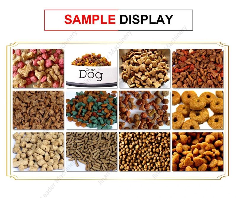 High Capacity Dog Cat Fish Pet Food Making Equipment