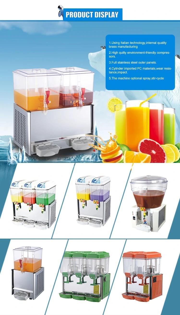 Hot and Cold Fruit Juice Dispenser Yrsp-18X2