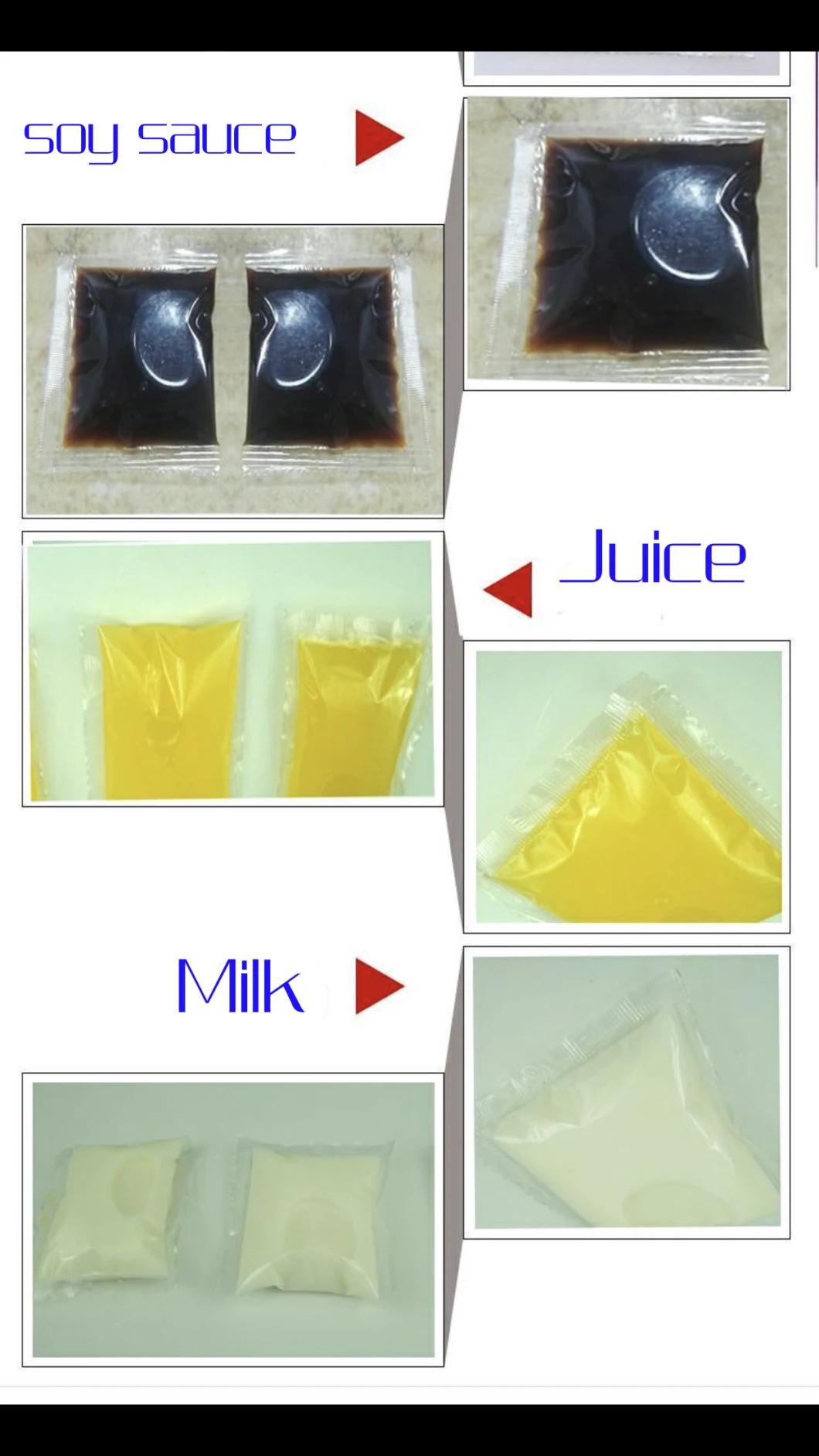 China Automatic Sachet Pouch Liquid Beverage Filling Sealing Packing Machine