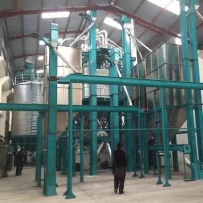 for Africa Market of 100t/24h Corn Flour Mill