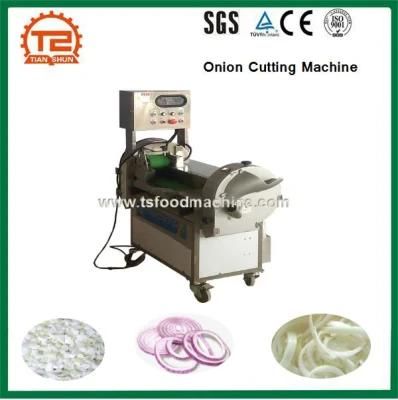 Industrial Ball Rootstock Vegetable Cutter Onion Cutting Machine