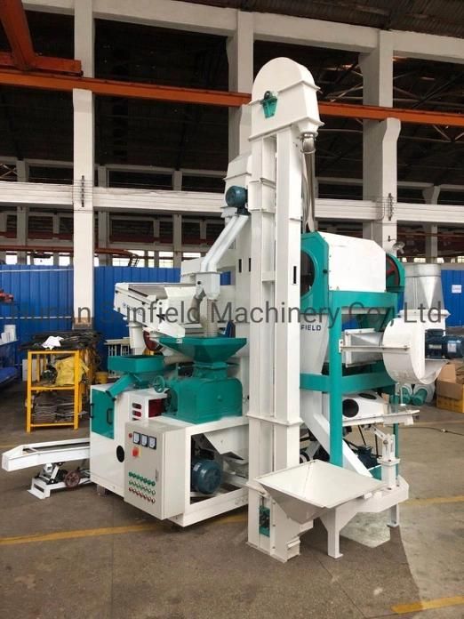 20tpd Small Combine Rice Paddy Mill Milling Processing Machine