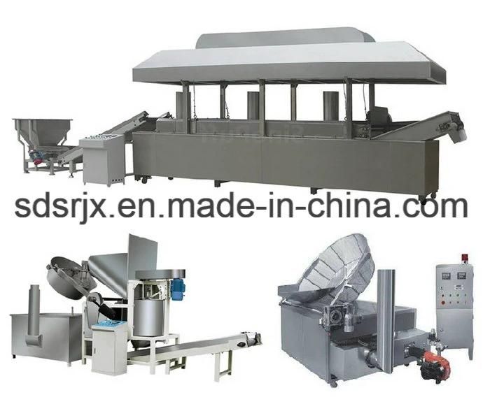 Automatic Deep Fried Corn Curls Cheetos Production Line Equipment