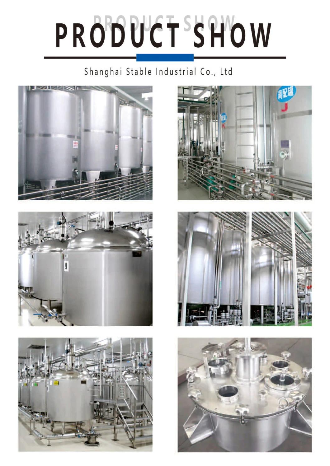 SS304/SS316L Mixing Tank with Agitator /Food Material Mixing Tank