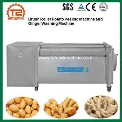 Brush Roller Potato Peeling Machine and Ginger Drum Washing Machine