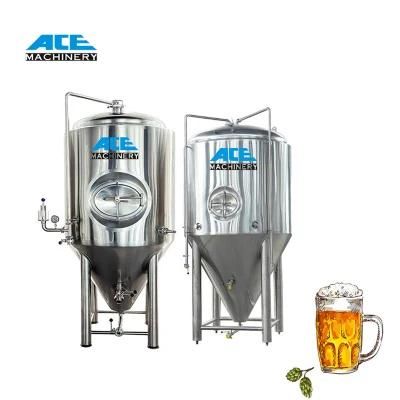 Factory Price Stainless Steel 100L 200L 300L 500L 600L 800L Dimple Coat Wine Bright ...