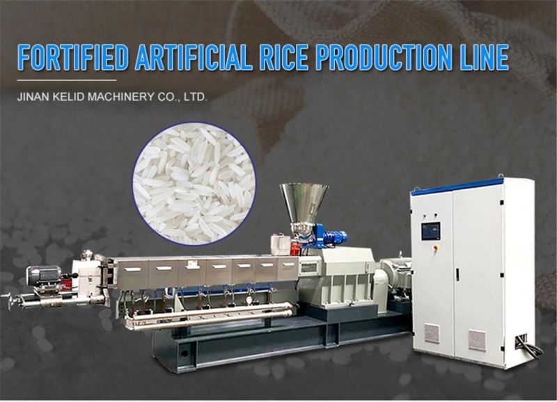 Turnkey Automatic Fortified Rice Extruder Machine