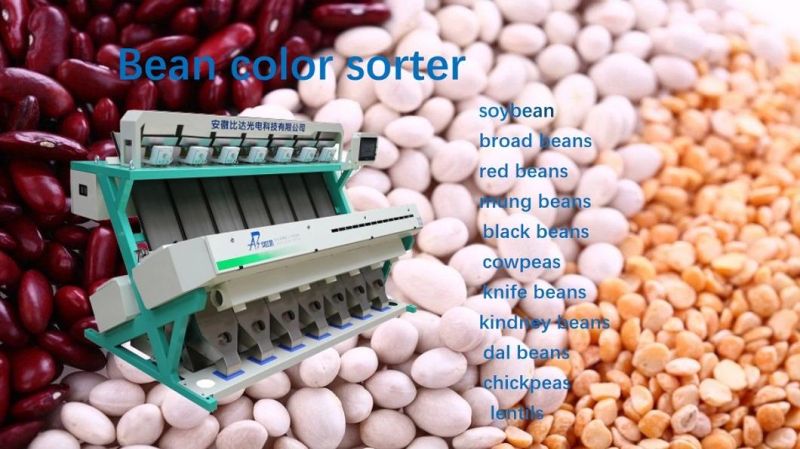 High Yield Food Processing Machine Bida 7 Chutes Color Sorter