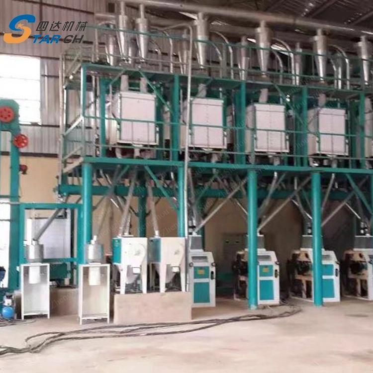 10t/D Rice Maize Wheat Flour Milling Machine Price in Nigeria