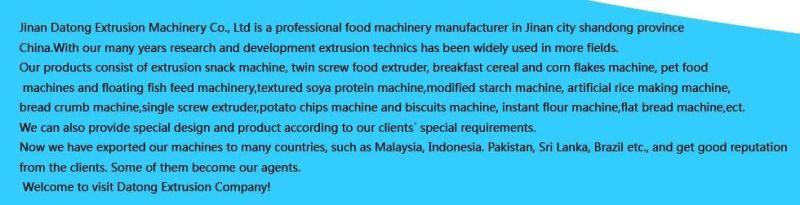 Cat Dog Food Extruder Machine Line Ce Certificated