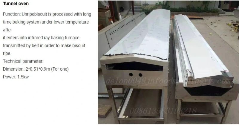 Hot Style Crisp Toughness Biscuit Processing Machine